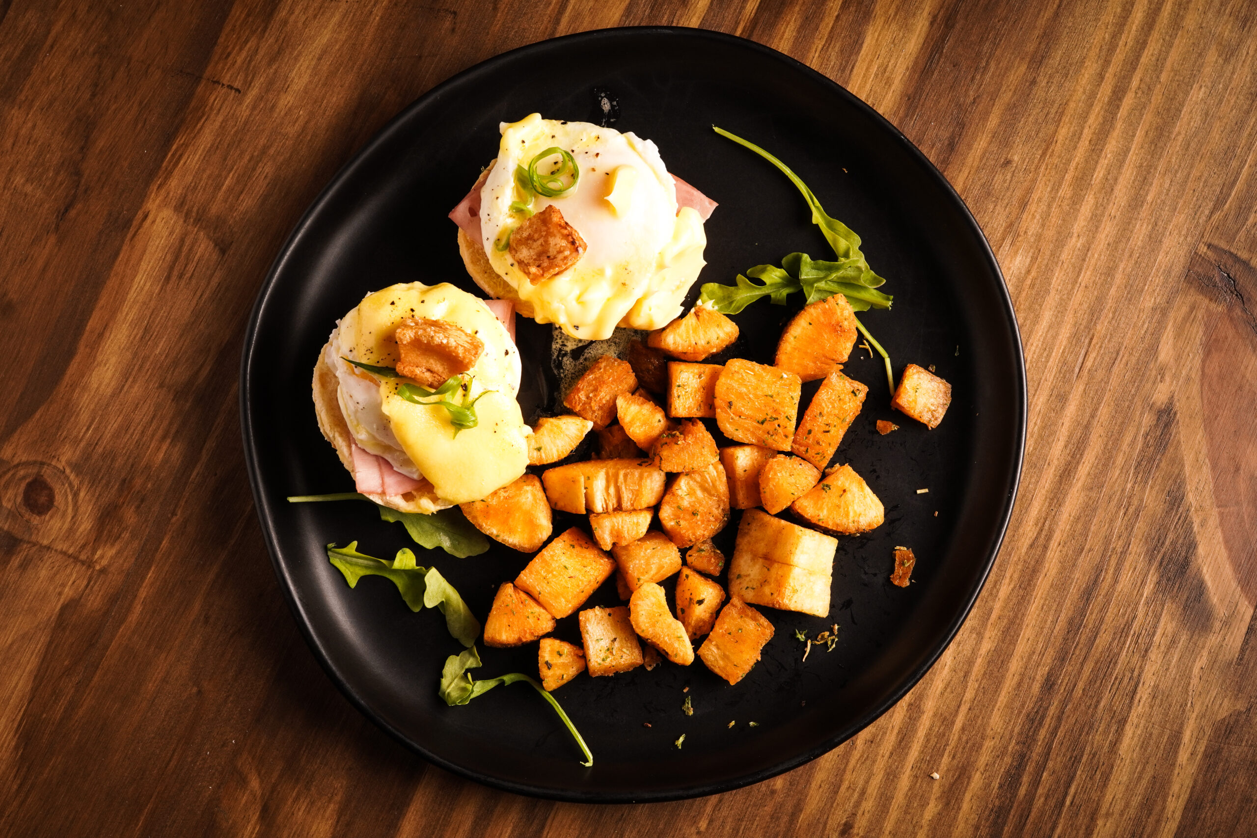 Pao de Queijo Benedict